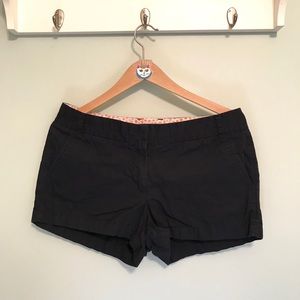 J Crew Factory Chino Navy Shorts